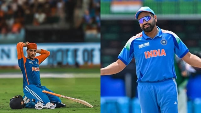 Abhishek Sharma, Rohit Sharma  | Image: BCCI
