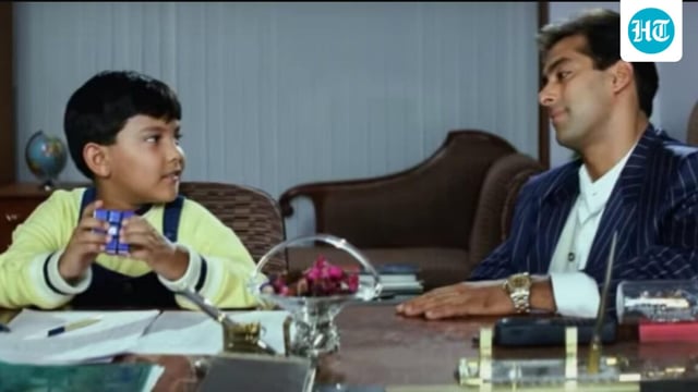 Aditya Narayan and Salman Khan played son and dad in Jab Pyaar Kisise Hota Hai.