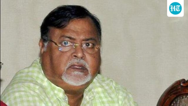 Former West Bengal education minister Partha Chatterjee.