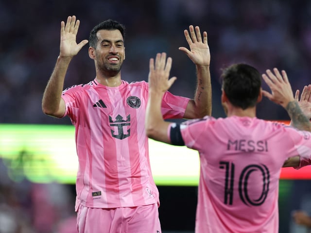 Busi compartió gran parte de su carrera con Messi, en Barcelona e Inter Miami. Foto: Reuters