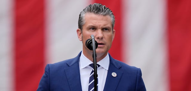 US-Verteidigungsminister Pete Hegseth
