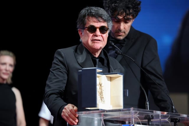 Jafar Panahi le 24 mai 2025 au festival de Cannes