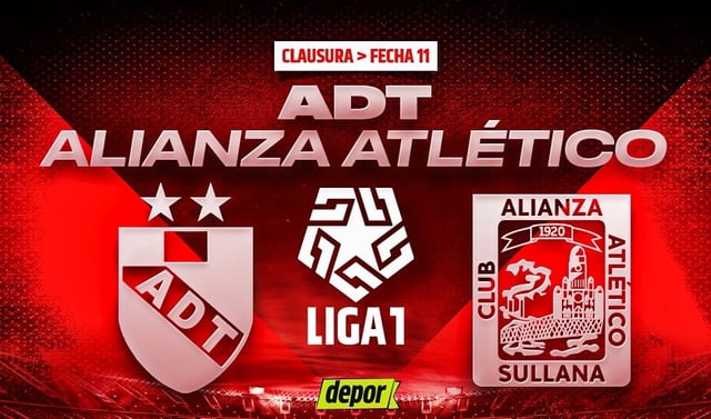 ADT vs. Alianza Atlético se enfrentan por el Torneo Clausura 2025. (Diseño: Christian Marlow)