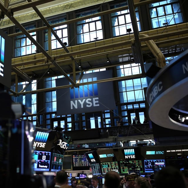 FILE PHOTO: General view of the New York Stock Exchange (NYSE) in Manhattan, New York City, U.S., December 30, 2016. REUTERS/Stephen Yang/File Photo