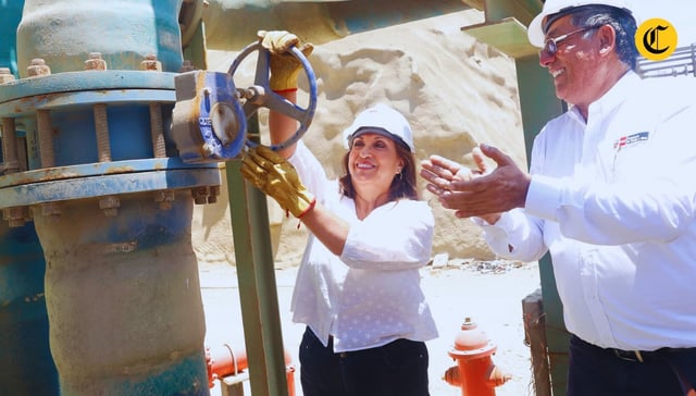 Abre los recursos. Boluarte ha negado que su gobierno vaya a privatizar Petro-Perú. En la imagen, participó en la ceremonia de inicio de operación plena de la Nueva Refinería Talara en diciembre de 2023.  (Foto: Presidencia)