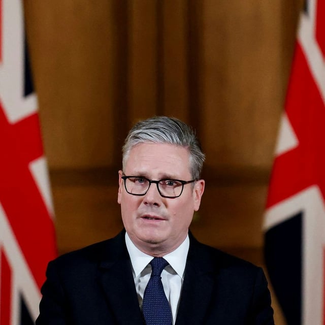 Der britische Premierminister Keir Starmer