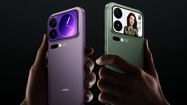 Das Xiaomi 17 Pro und das Xiaomi 17 Pro Max rechnen sich mit einem Zusatzdisplay und hochkarätiger Technik Testsieger-Chancen aus.