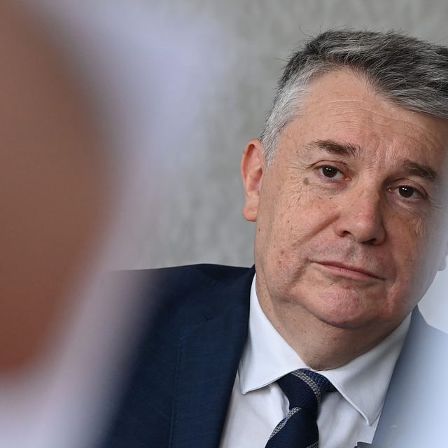 Gilles Artigues, le 15 juin 2023, à Saint-Etienne.
