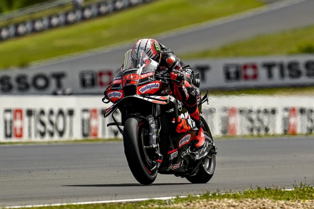 El italiano Marco Bezzecchi en el Gran Premio de Japón.
