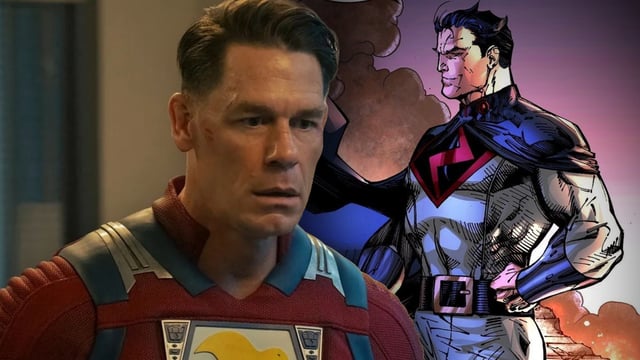 John Cena as Peacemaker in Season 2 Episode 6 and Overman in the DC comics