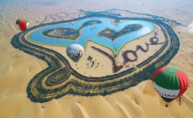 Dubai desert rural tourism plan UAE