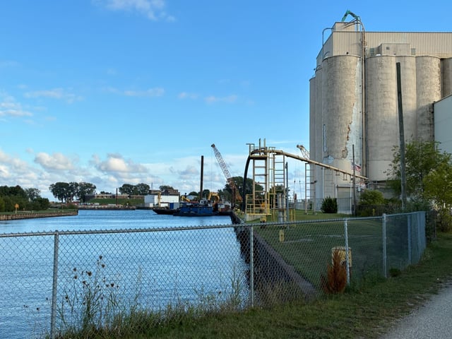 Waukegan Harbor & Marina’s commercial port is part of what will help the city implement the Great Lakes and St. Lawrence Cities Initiative’s Economic Transformation Action Plan, introduced Wednesday in New York, with Waukegan Mayor Sam Cunningham participating. (Steve Sadin/For the Lake County News-Sun)