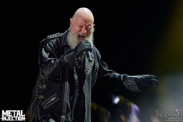 A photo of Judas Priest.