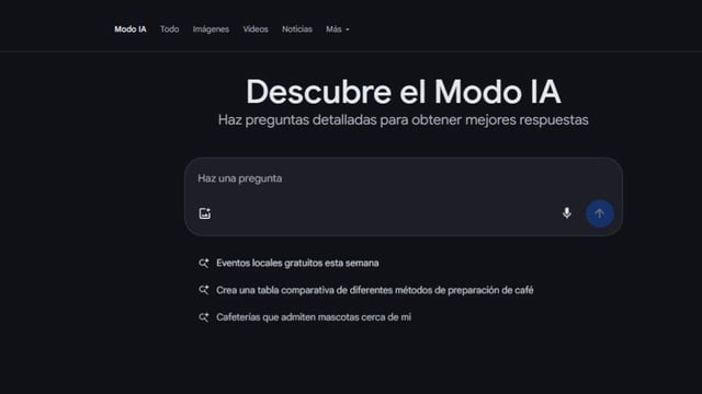 Así luce el nuevo formato de Google.