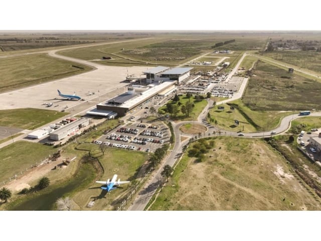 El aeropuerto internacional de Rosario (Gentileza InfoFunes).