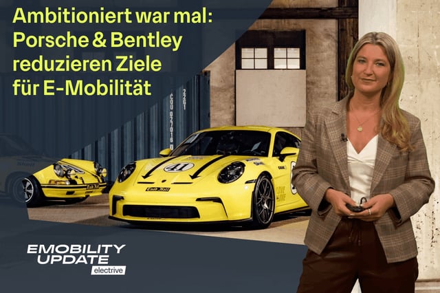 Porsche und Bentley rudern beim Elektroauto mächtig zurück