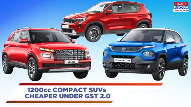 Small Cars/SUVs New Price Under GST 2.0