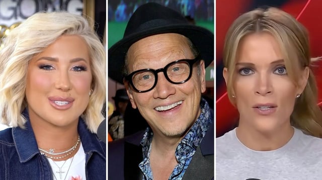 Savannah Chrisley, Rob Schneider, and Megyn Kelly