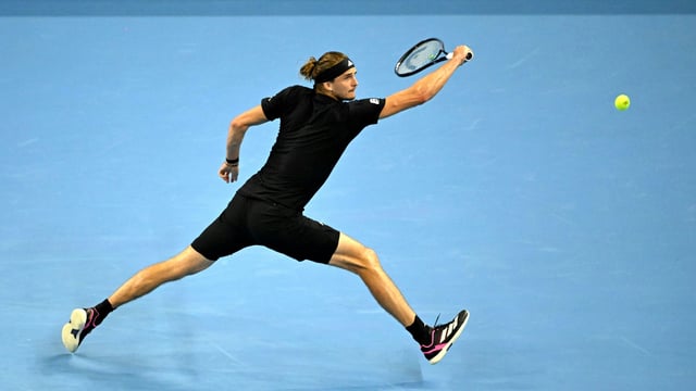 Viel Einsatz in Peking: Alexander Zverev