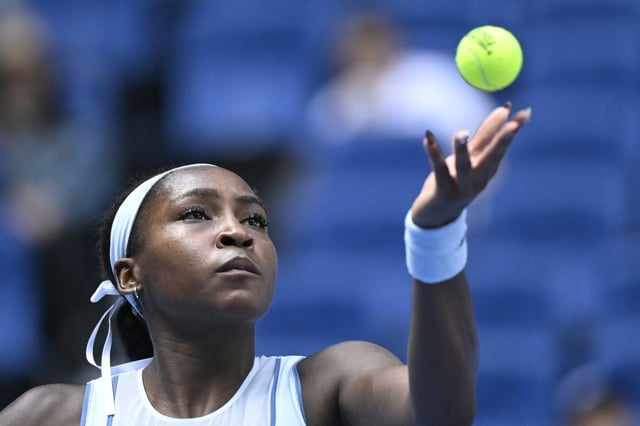 Defending champion Coco Gauff of the United States raced through the second set to defeat Russia's Kamilla Rakhimova at the China Open in Beijing