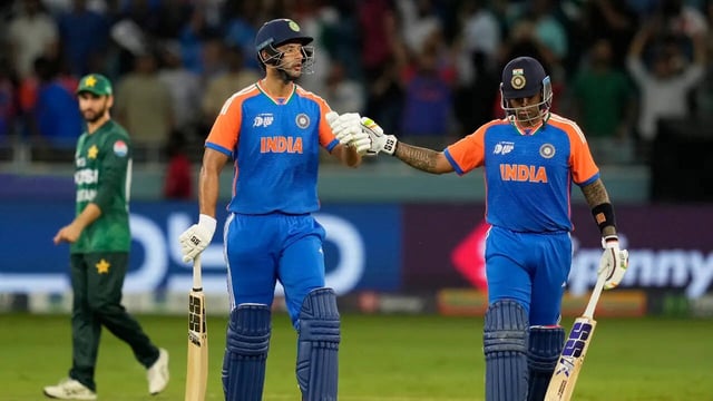 Shivam Dube and Suryakumar Yadav