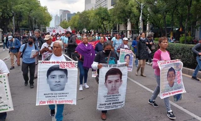 Los 43 normalistas de Ayotzinapa en CDMX: calendario de actividades, cierre de calles y alternativas viales