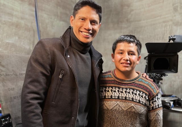 Víctor Acurio se integra a las grabaciones de la telenovela "Luz de Luna 4".