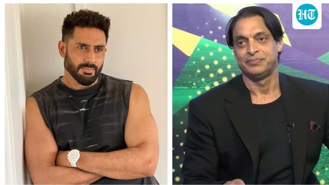 As India and Pakistan prepare for the Asia Cup final, a mix-up involving Bollywood actor Abhishek Bachchan brought comic relief.