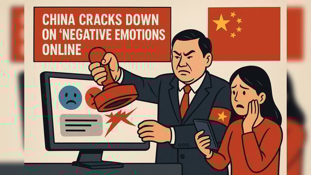 CHINA EMOTIONS CRACKDOWN