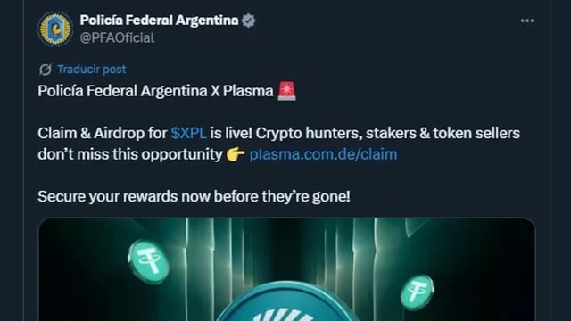 Hackeo en X a la Policía Federal
