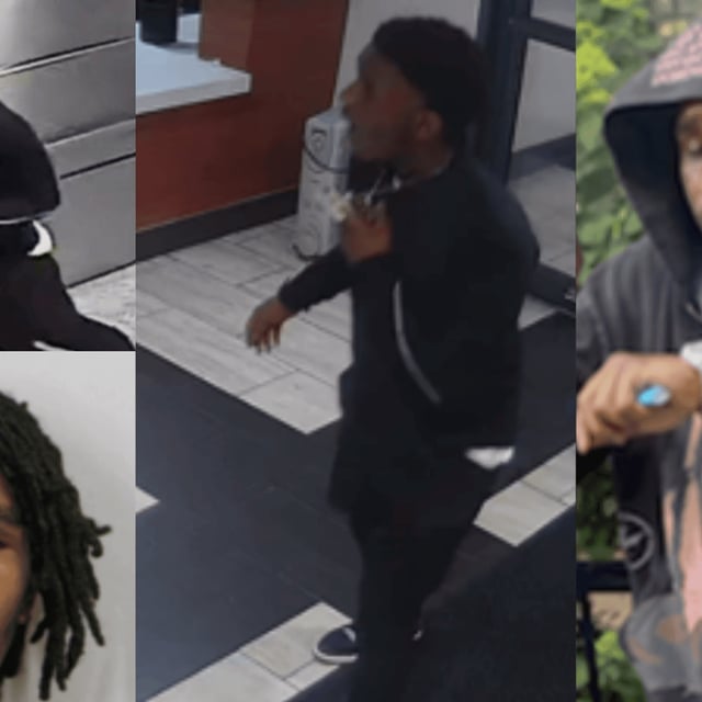The Metropolitan Police Department on Sept. 26, 2025, released additional images of a man still wanted in connection with the shooting death of a congressional intern in Northwest D.C. (MPD)