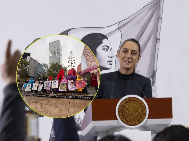Sheinbaum refrenda compromiso de “verdad y justicia” en caso Ayotzinapa. | Crédito: Presidencia/Banco digital GH