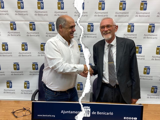 Explota el gobierno de Benicarló: el alcalde expulsa a dos concejales de Benigazlum por "deslealtad política"
