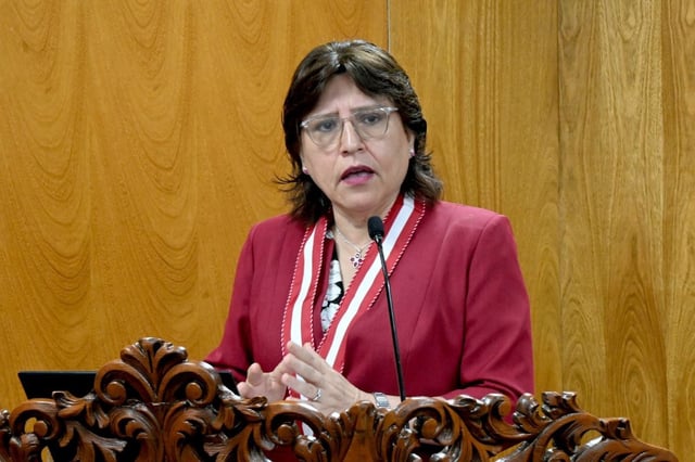 Delia Espinoza. (Foto: Ministerio Público)