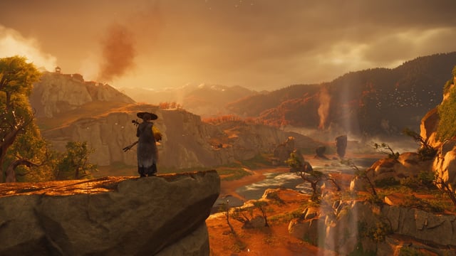 As Atsu, players will explore Ezo, which is now known as Hokkaido, in her quest for revenge against the Yotei Six. (Sony Interactive Entertainment)