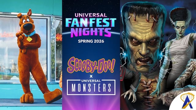 Scooby-Doo, Universal Monsters, Fan Fest Nights