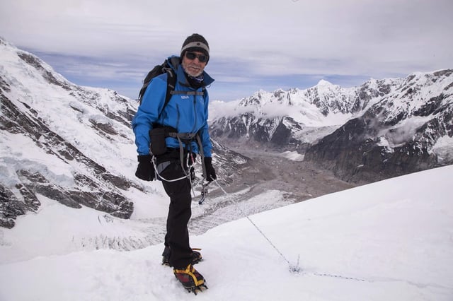 El montañero español Carlos Soria.