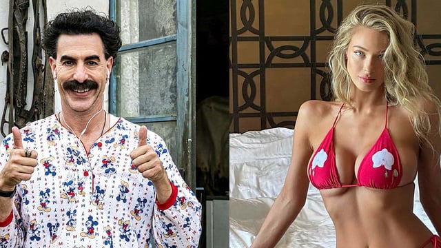 Dinner mit „Borat“! Sacha Baron Cohen hatte ein Date mit einem „OnlyFans“-Model.