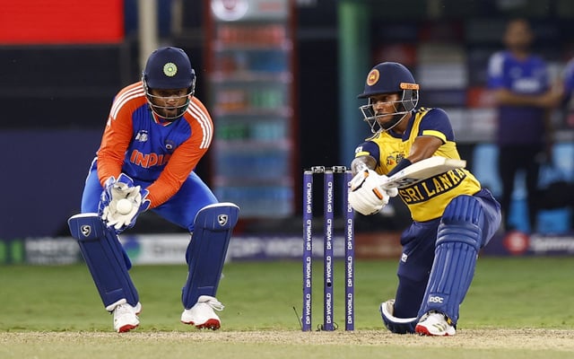 Cricket - Asia Cup - India v Sri Lanka - Dubai International Cricket Stadium, Dubai, United Arab Emirates - September 26, 2025 Sri Lanka's Pathum Nissanka in action REUTERS/Raghed Waked