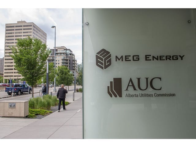 The MEG Energy headquarters in Calgary, Alberta, Canada, on Monday, June 20, 2022. 
