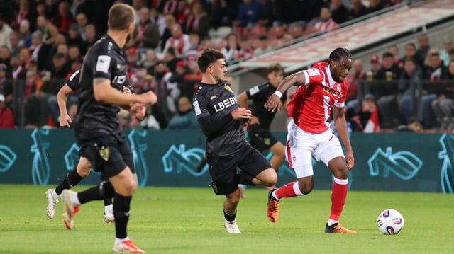 Energie Cottbus gegen VfB Stuttgart II