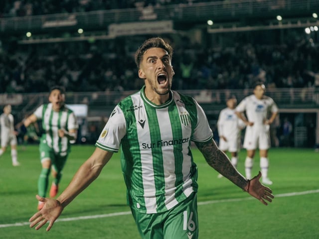 Mauro Méndez, el goleador de Banfield.