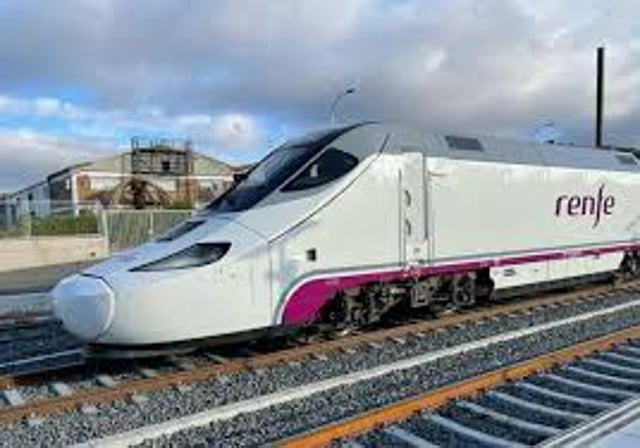 Un tren Alvia