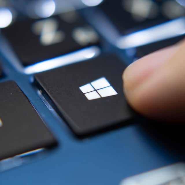 Windows 10 button