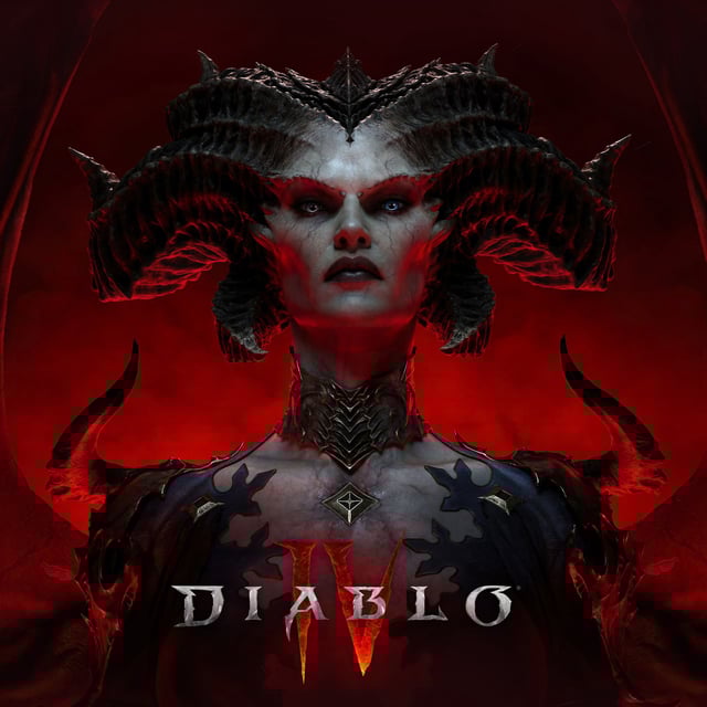 A clear look at the Heaven's Devil Druid cosmetic bundle available in Diablo 4 as part of the crossover with StarCraft.