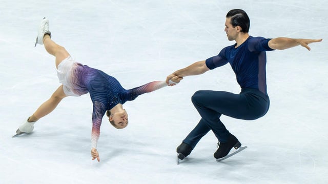 Minerva-Fabienne Hase und Nikita Volodin bei der Nebelhorn-Trophy 2025
