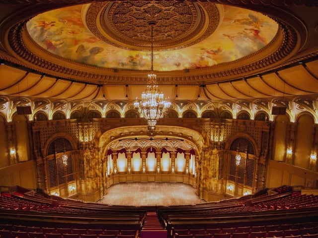 File photo: Interior image of the Orpheum Theatre. 