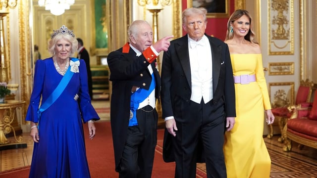 President Trump may have been swayed by his experience at Windsor Castle