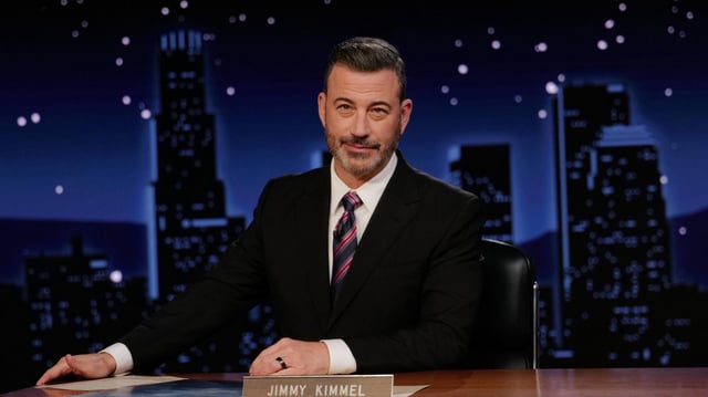 Jimmy Kimmel bei seiner TV-Show in Los Angeles