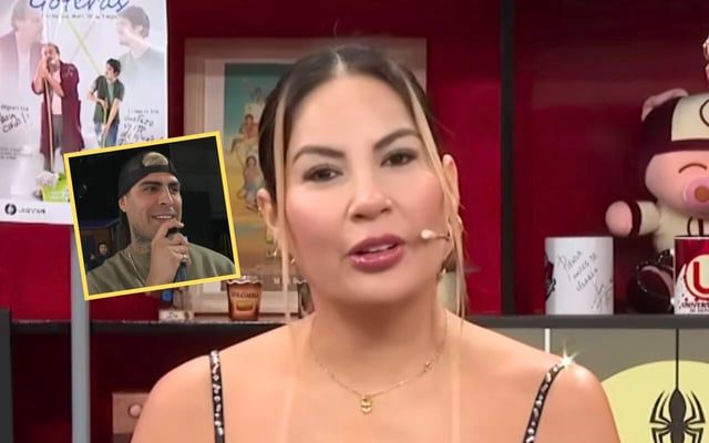 Pamela López y Paul Michael se llevan 11 años de diferencia | Foto: Habla Chino (Willax Captura) / Composición EC